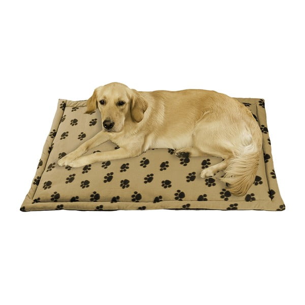 Svetlo rjava bombažna postelja za pse 60x90 cm – Maximex