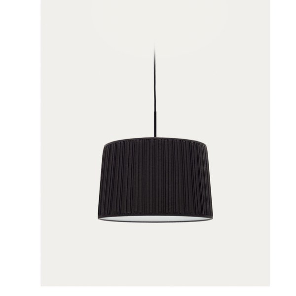 Črno senčilo ø 40 cm Guash – Kave Home-image-2