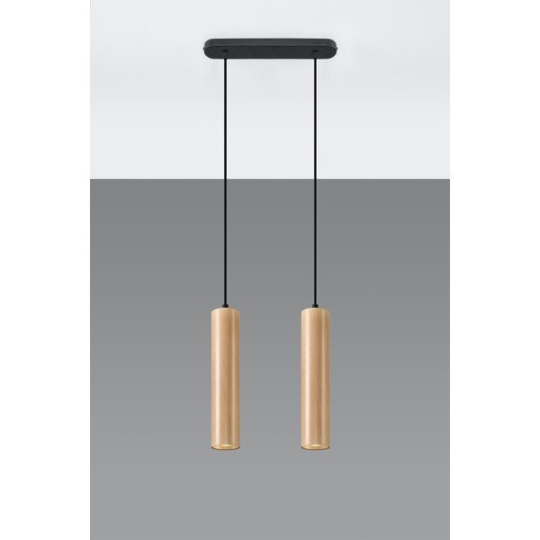 Viseča svetilka Sollux Bakari, dolžina 34 cm-image-3