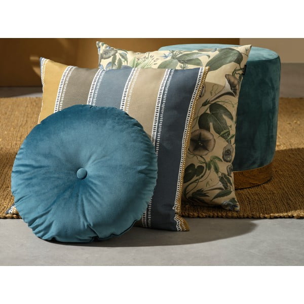 Modra zunanja blazina Hartman Jolie, ø 40 cm-image-2