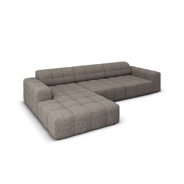 Temno siva kotna sedežna garnitura (levi kot) Chicago – Cosmopolitan Design-image-4