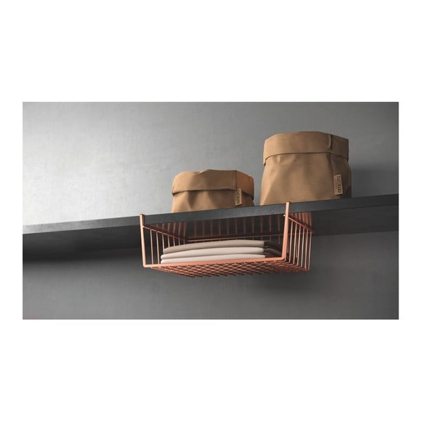 Dodatna polica v bakreni barvi Metaltex-image-1