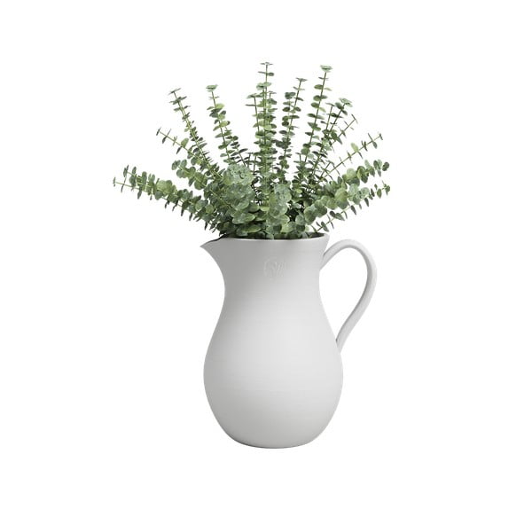 Bela keramična ročno izdelana vaza (višina 30 cm) Harmonia – Artevasi-image-2