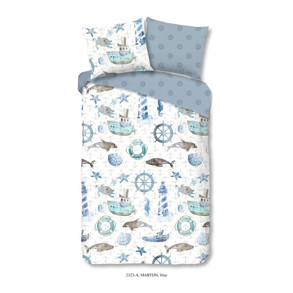 Otroško bombažno posteljno perilo za eno osebo Dobro jutro Martijn, 140 x 200 cm