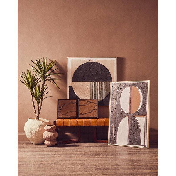 Slika z okvirjem/na platnu 103x103 cm Astratto – Premier Housewares-image-3