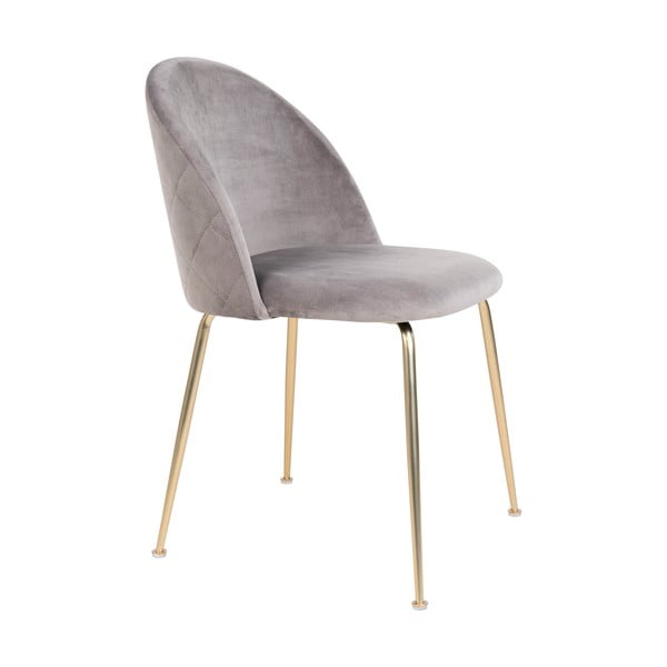 Svetlo sivi žametni jedilni stoli v kompletu 2 ks Geneve – House Nordic-image-3