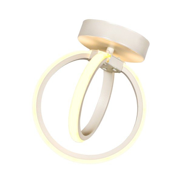 Bela kovinska LED stropna svetilka Sezen – Squid Lighting-image-2