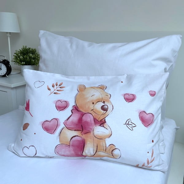 Bombažna otroška posteljnina za otroško posteljico 100x135 cm Winnie the Pooh – Jerry Fabrics-image-4