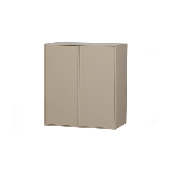 Kremno bela modularna garderobna omara iz masivnega bora 100x110 cm Daily – vtwonen-image-2