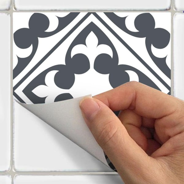 Komplet 15 nalepk Ambiance Wal, 10 x 10 cm-image-3