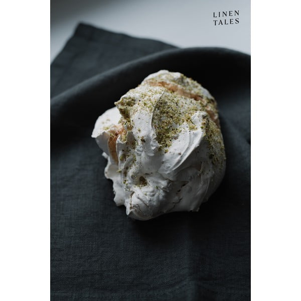 Temno siv platnen pogrinjek Linen Tales, 35 x 45 cm-image-4