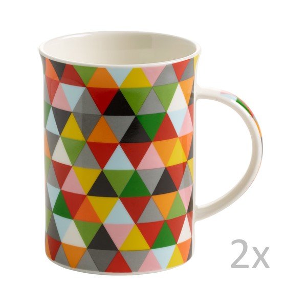 Komplet 2 vrčev Maxwell & Williams Abstraction Triangle