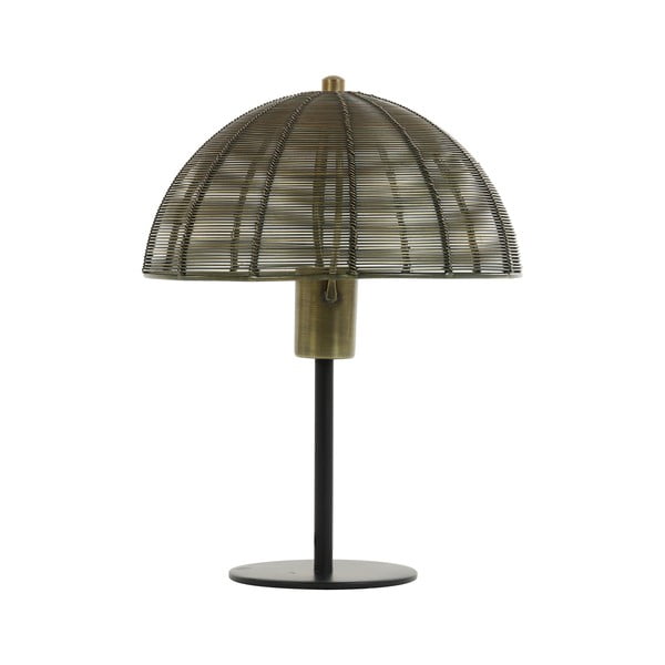 Namizna svetilka v bronasti barvi (višina 33 cm) Klobu - Light & Living