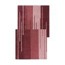 Bordo rdeča ročno tkana volnena preproga 200x290 cm Split Ombre Shaped – Flair Rugs