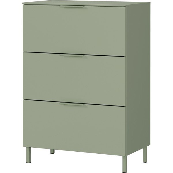 Zelena omarica v mat dekorju 68x98x40 cm Savoca – Germania