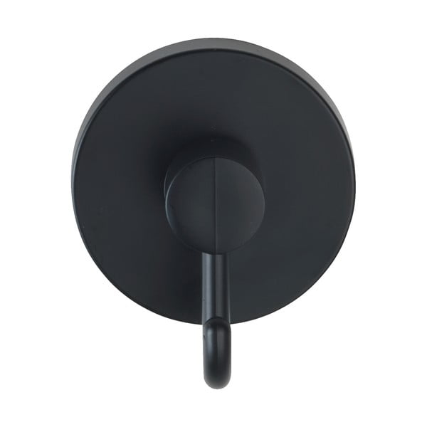 Komplet 2 črnih stenskih kavljev za brisače Wenko Vacuum-Loc® Pavia-image-2