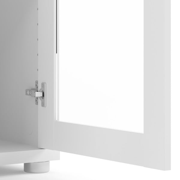 Bela modularna knjižna omara 89x113 cm Prima - Tvilum-image-4