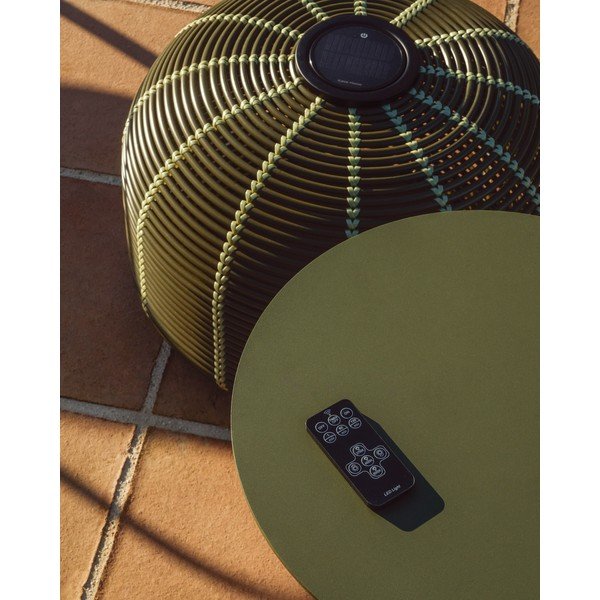 LED namizna/prenosljiva zunanja svetilka s solarnim panelom/na USB ø 50 cm Garoina – Kave Home-image-4