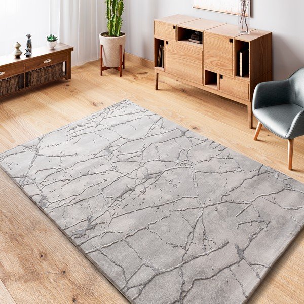 Sivo-bež preproga 77x150 cm Oris – Universal-image-1