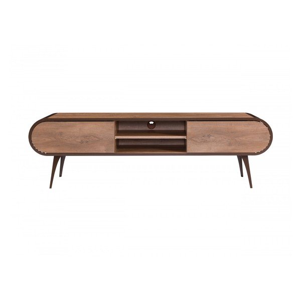 TV omarica v hrastovem dekorju v naravni barvi 180x52x40 cm Billie – Bobochic Paris