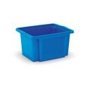 Modra plastična škatla za shranjevanje 42x35x23 cm H-Box S – KIS