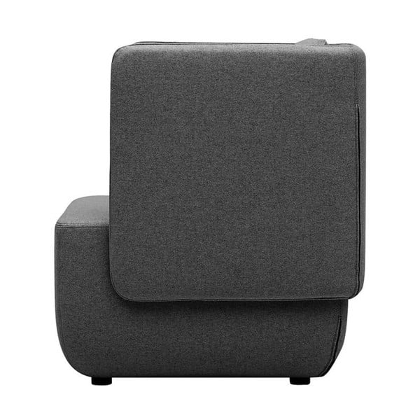 Antracitno siv fotelj Softline Opera Low-image-4