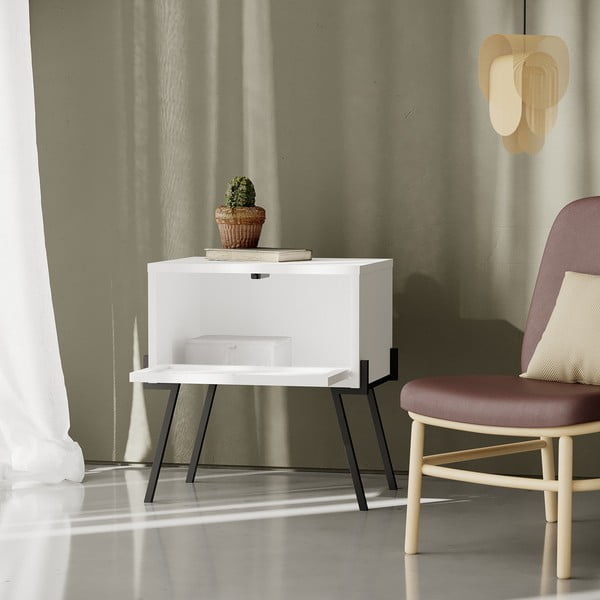 Bela nočna omarica Naive – Kalune Design-image-4