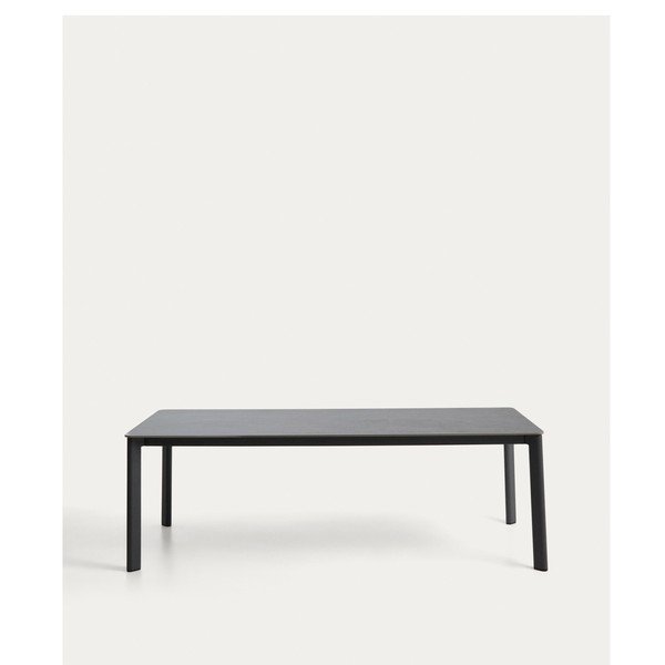 Vrtna miza s kamnito mizno ploščo 100x220 cm Anafi – Kave Home-image-3