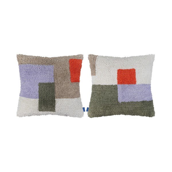 Bombažna prevleka za blazino 50x50 cm Brick – Mette Ditmer Denmark-image-4