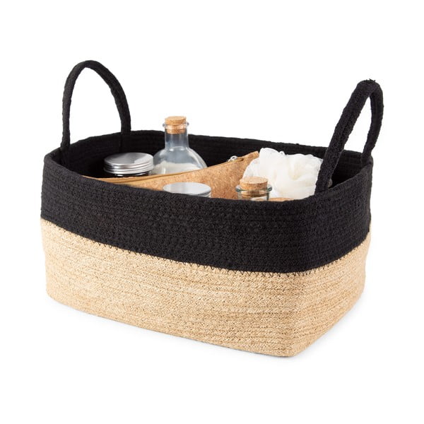 Košara za shranjevanje iz jute in bombaža Compactor Basic, 34 x 23 cm-image-4