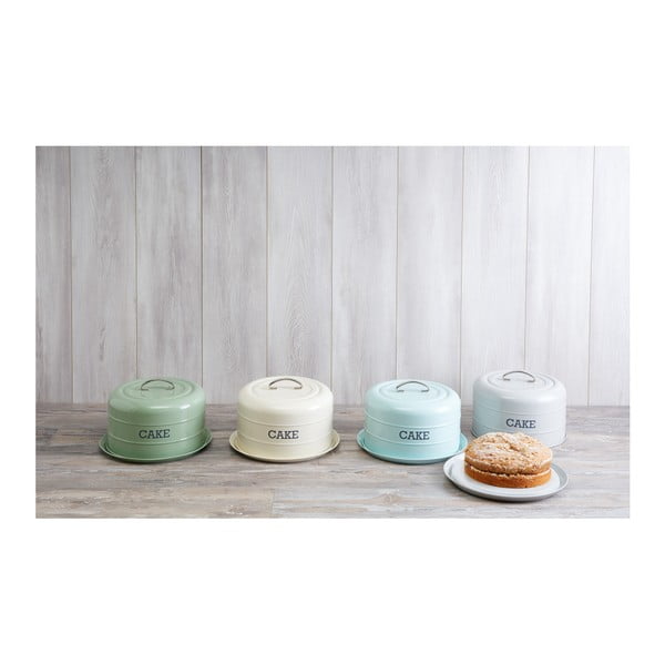 Zelena pločevinasta posoda za torto Kitchen Craft Nostalgia-image-2