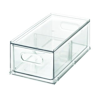 Prozorna škatla za shranjevanje v hladilniku iDesign The Home Edit, 31,8 x 17,8 cm