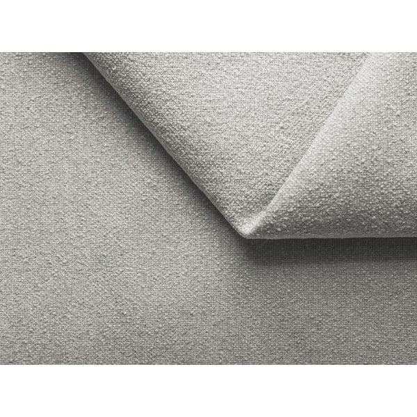 Boxspring postelja s prostorom za shranjevanje 140x200 cm v srebrni barvi Palta – Makamii-image-2