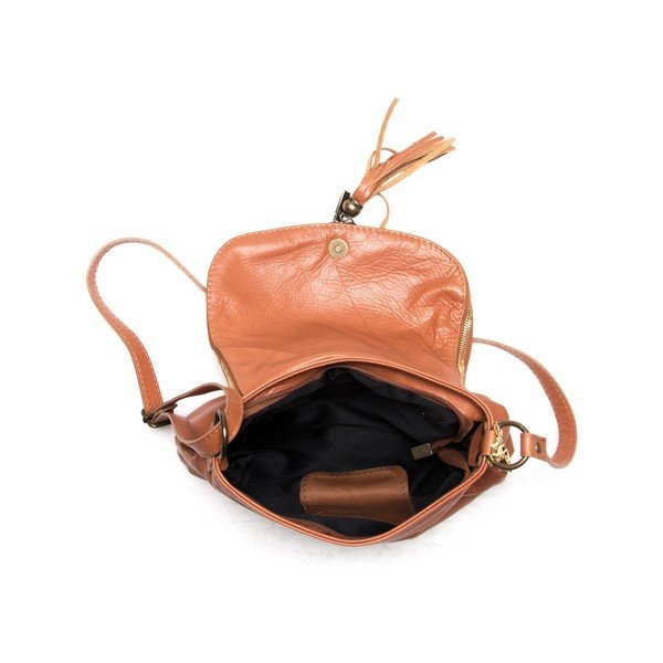 Usnjena torbica Isabella Rhea 2052 Cognac-image-3