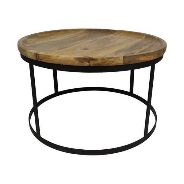 Miza za kavo iz lesa in kovine kolekcija HSM Zen