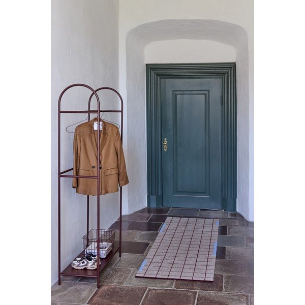 Bordo rdeče kovinsko stojalo za oblačila 92x186x39 cm Arch – Mette Ditmer Denmark-image-1