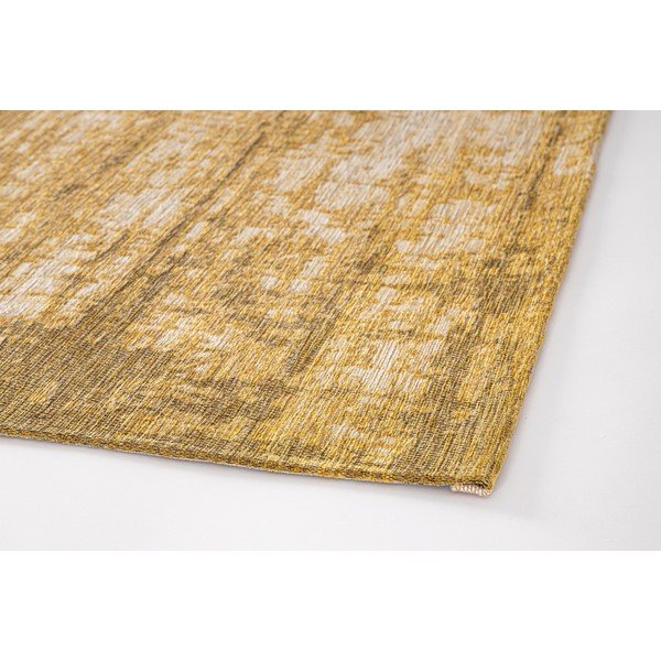 Gorčično rumena ročno tkana preproga iz šenilje 155x230 cm Yuno – Bizzotto-image-4