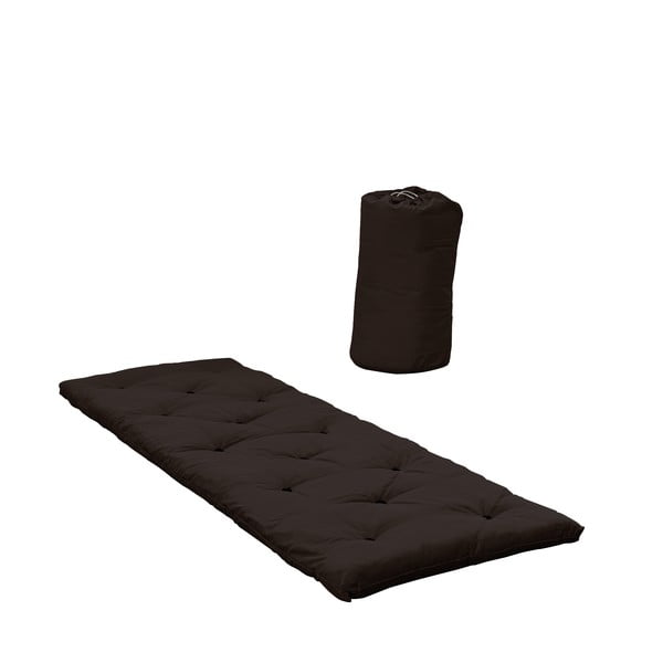 Temno rjava futonska vzmetnica 70x190 cm Bed In a Bag Brown – Karup Design