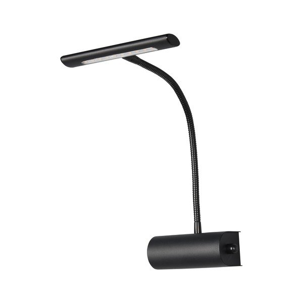 Mat črna LED zatemnitvena stenska svetilka z upogljivo konstrukcijo Curtis – Trio