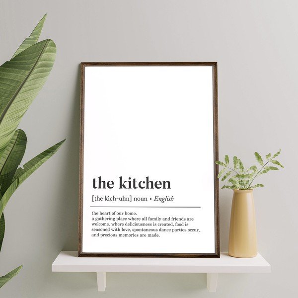 Slika 50x70 cm Kitchen – Wallity-image-2