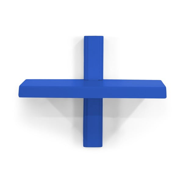 Modra kovinska polica 28 cm Hola – Spinder Design