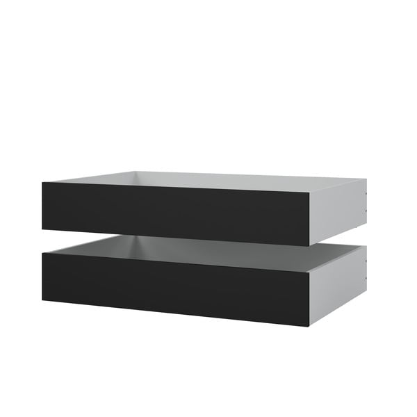 Črni predali za pod posteljo v kompletu 2 ks Naia – Tvilum-image-3