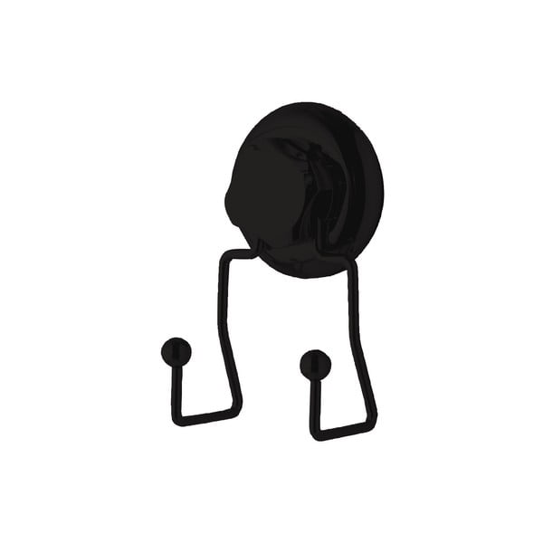 Dvojni stenski obešalnik Compactor Bestlock Black-image-3