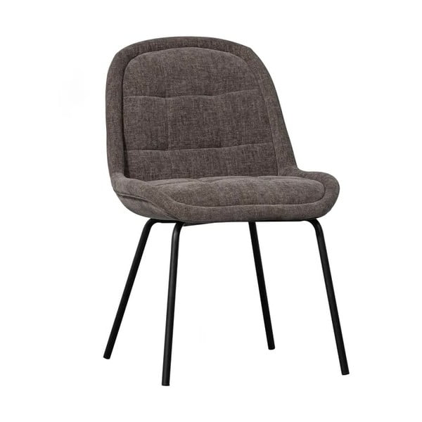 Sivi žametni jedilni stoli v kompletu 2 ks Crate – WOOOD