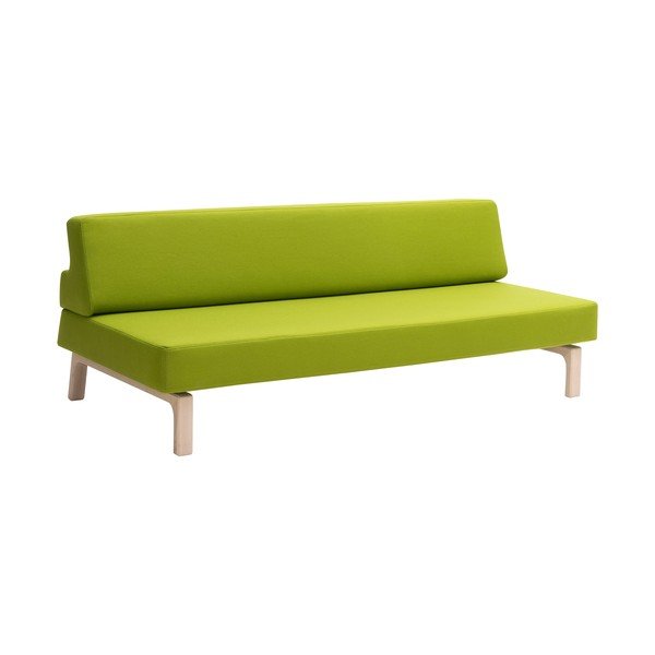 Zelen raztegljiv kavč Softline Lazy-image-3