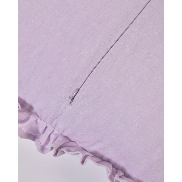 Prevleka za blazino iz mešanice lana 45x45 cm Nacha – Kave Home-image-2