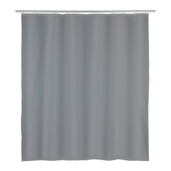 Siva zavesa za tuš Wenko Punto, 180 x 200 cm
