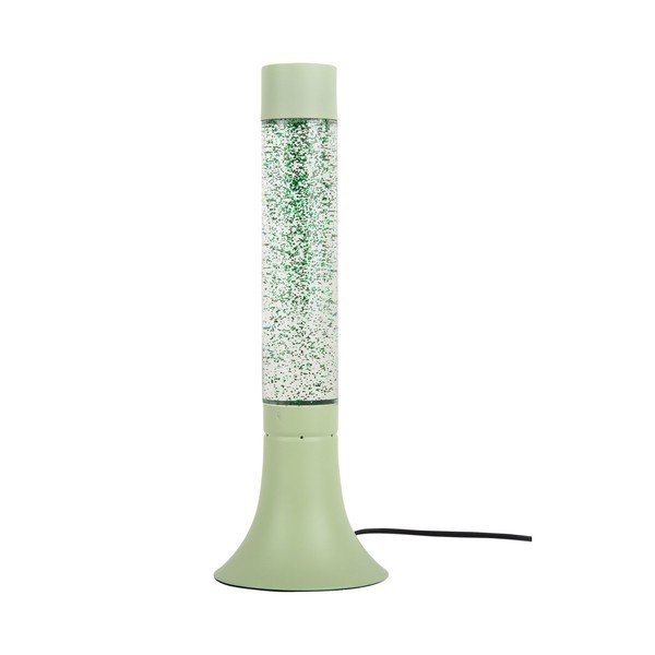 Zelena namizna svetilka s steklenim senčilom (višina 37,5 cm) Astro Glittler – Leitmotiv