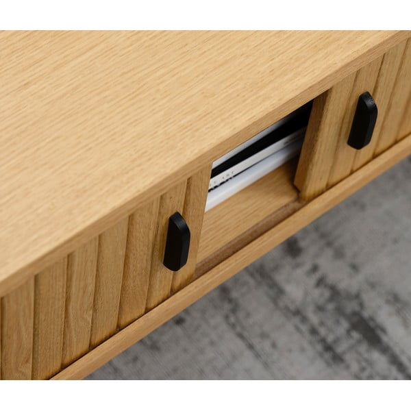 Mizica v hrastovem dekorju 60x120 cm Nola – Unique Furniture-image-3