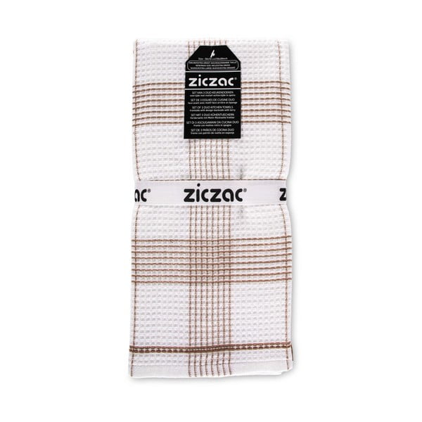 Kuhinjske krpe v kompletu 3 ks 50x76 cm Duo Waffle – ZicZac